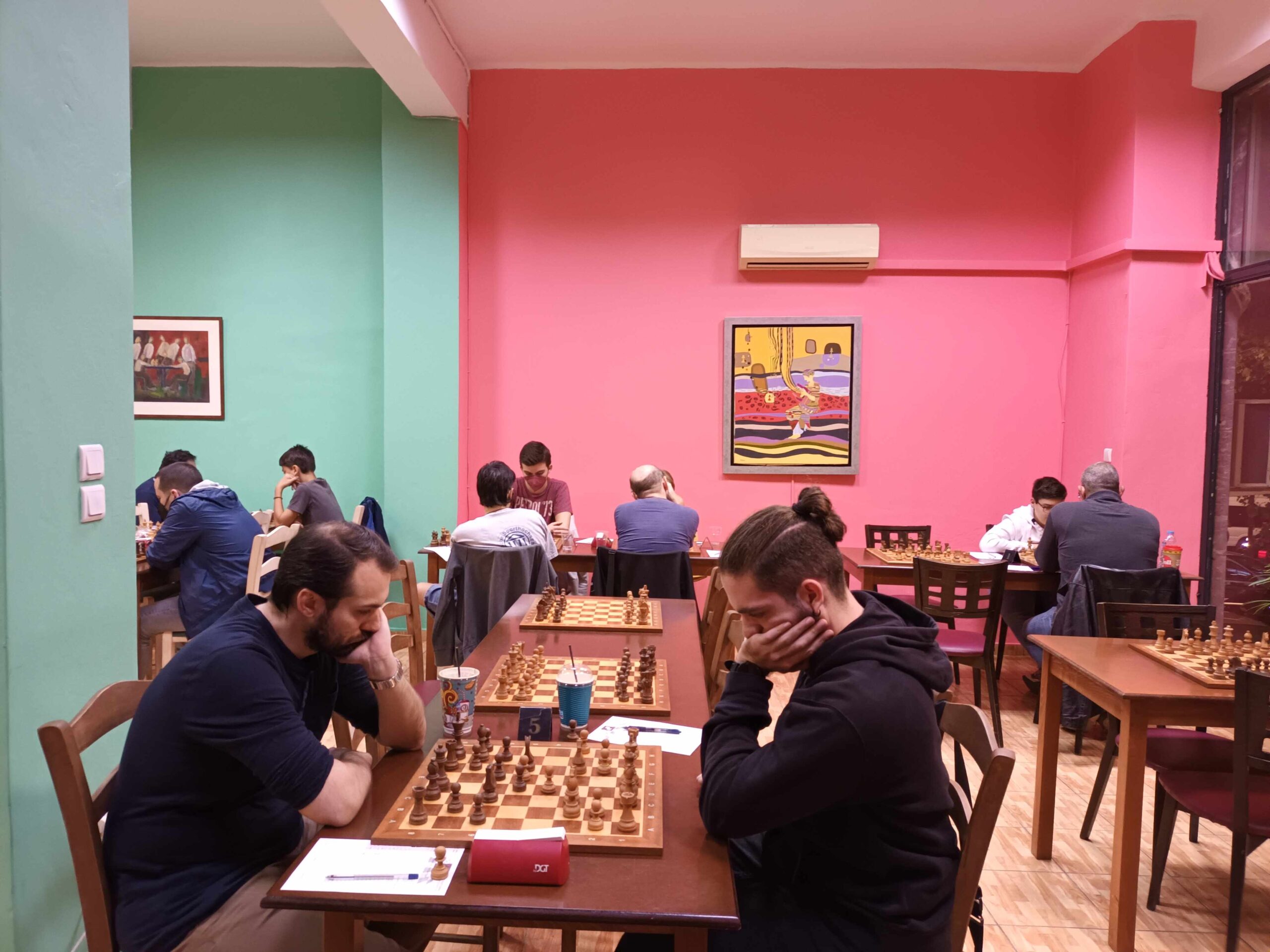 Άρχισαν το 5ο Open Γιάννης Σταματόπουλος και το Εορταστικό Open Chess Square 2023