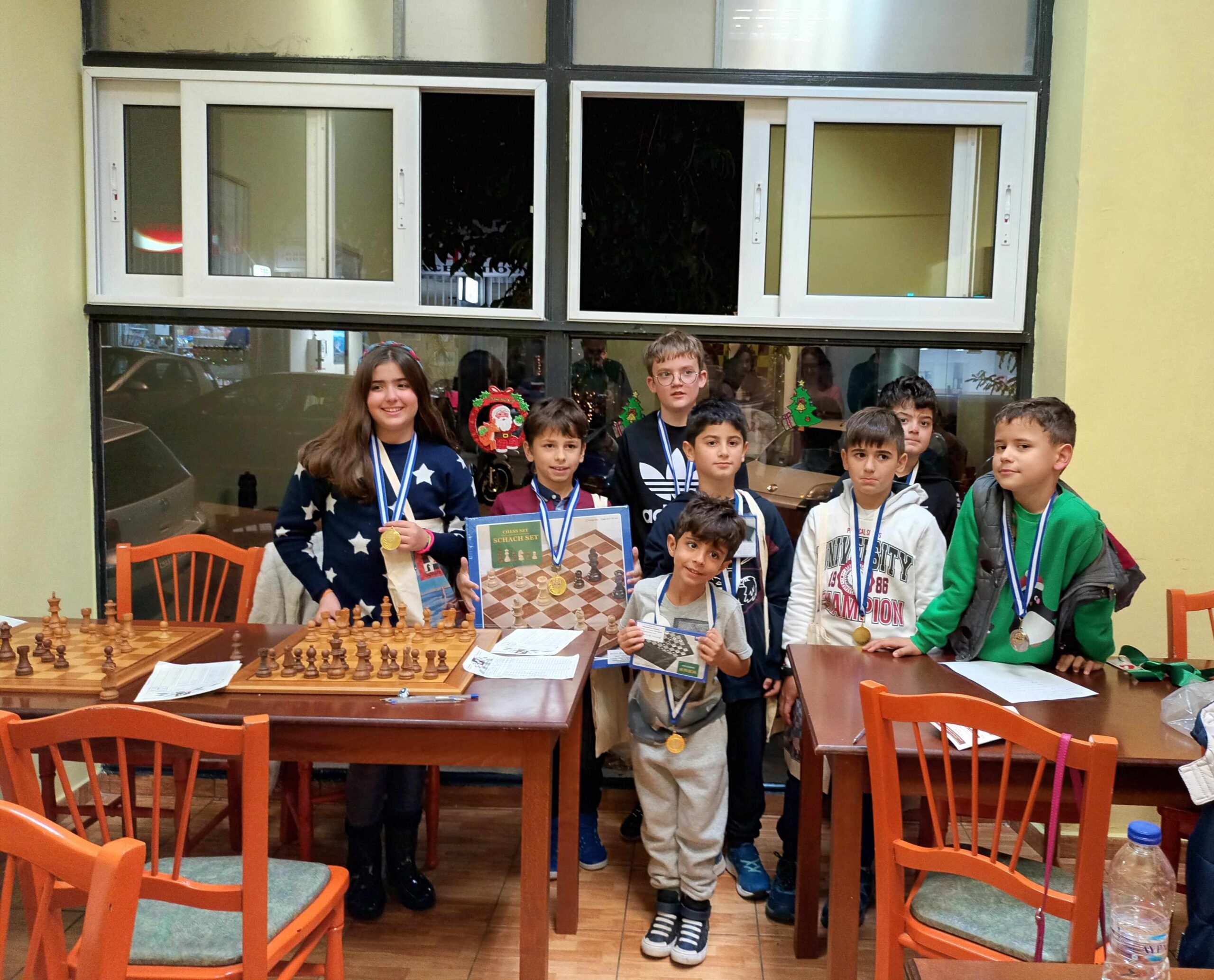 Το Νεανικό Εορταστικό K18 Open Chess Square 2023-Αποτελέσματα.