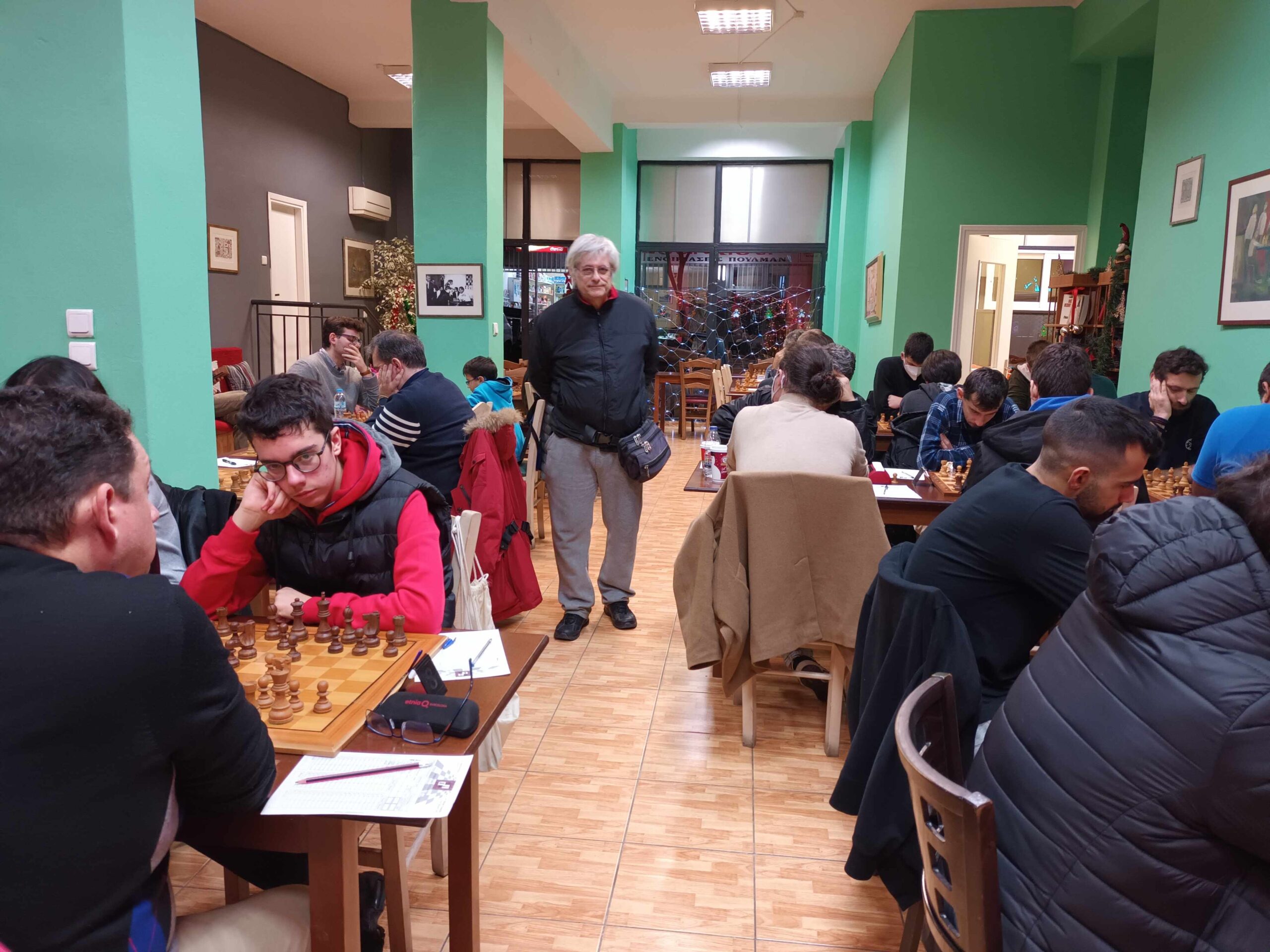 Χριστουγεννιάτικο Open Chess Square – Αχιλλέας Μητσάκος 2023 (1ος-2ος γύρος)