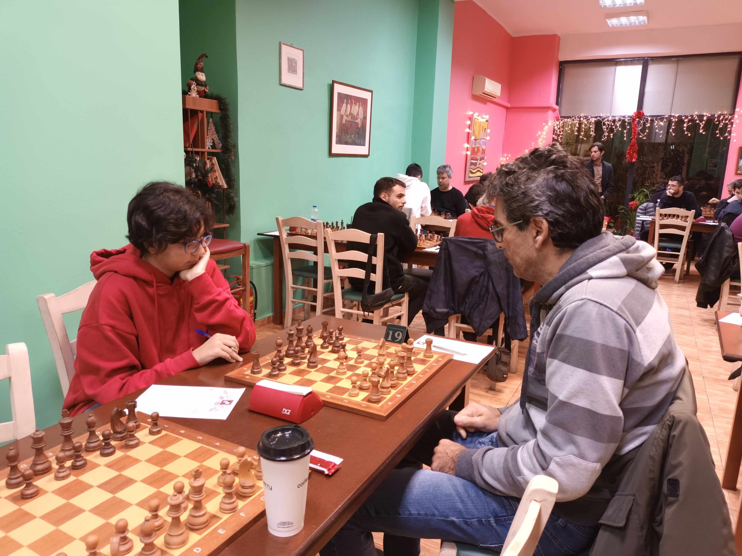 Χριστουγεννιάτικο Open Chess Square – Αχιλλέας Μητσάκος 2023 (3ος-4ος γύρος)