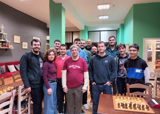 Tο Χριστουγεννιάτικο Rapid Chess Square 2024-Αποτελέσματα