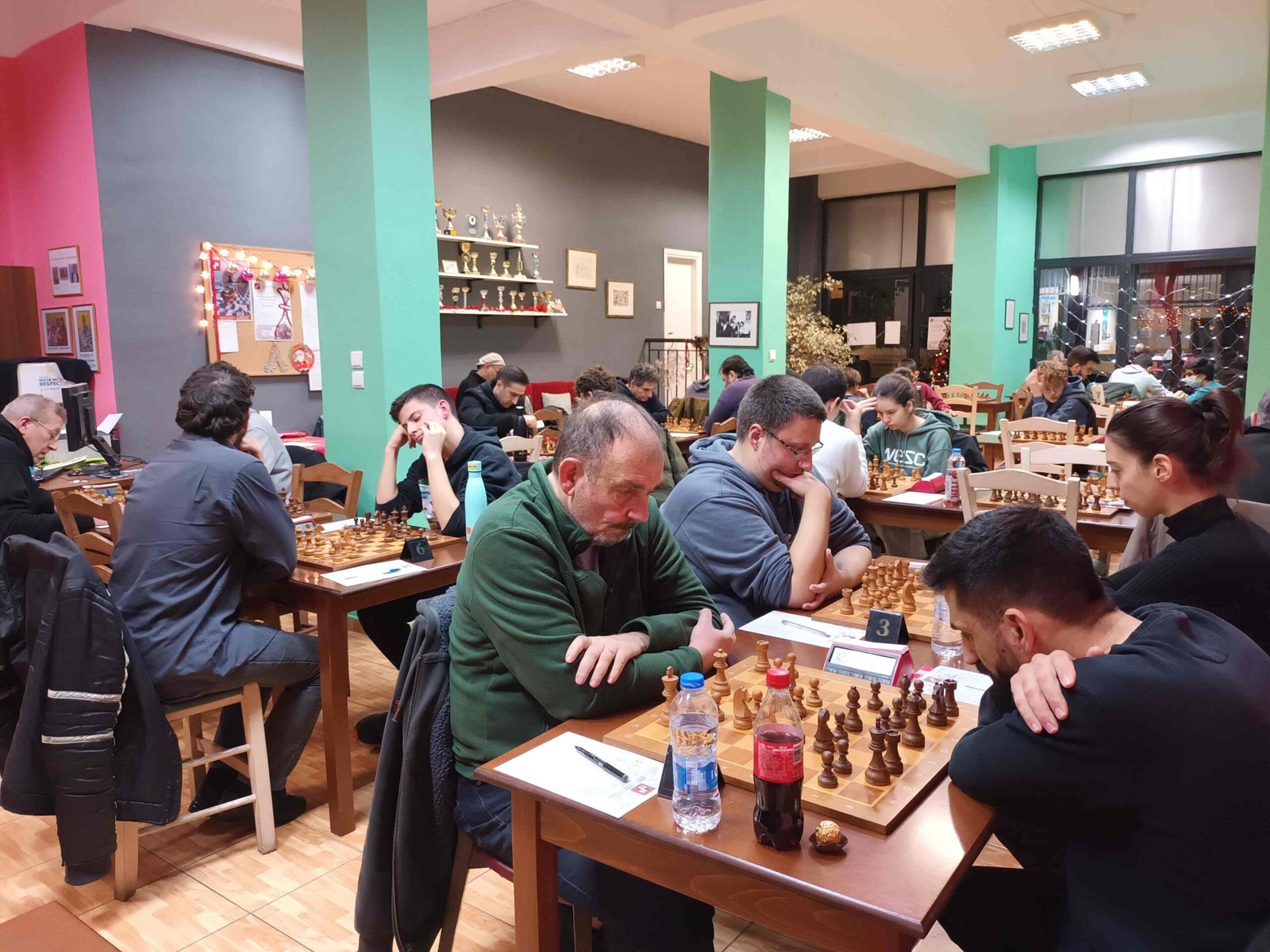 Το Πρωτοχρονιάτικο Open Αχιλλέας Μητσάκος Chess Square 2025 – επετειακό για τα 10 χρόνια chesssquare (3ος-4ος γύρος)