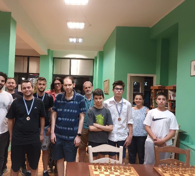 Το 2o Rapid Ιουνίου Chess Square 2025-Αποτελέσματα