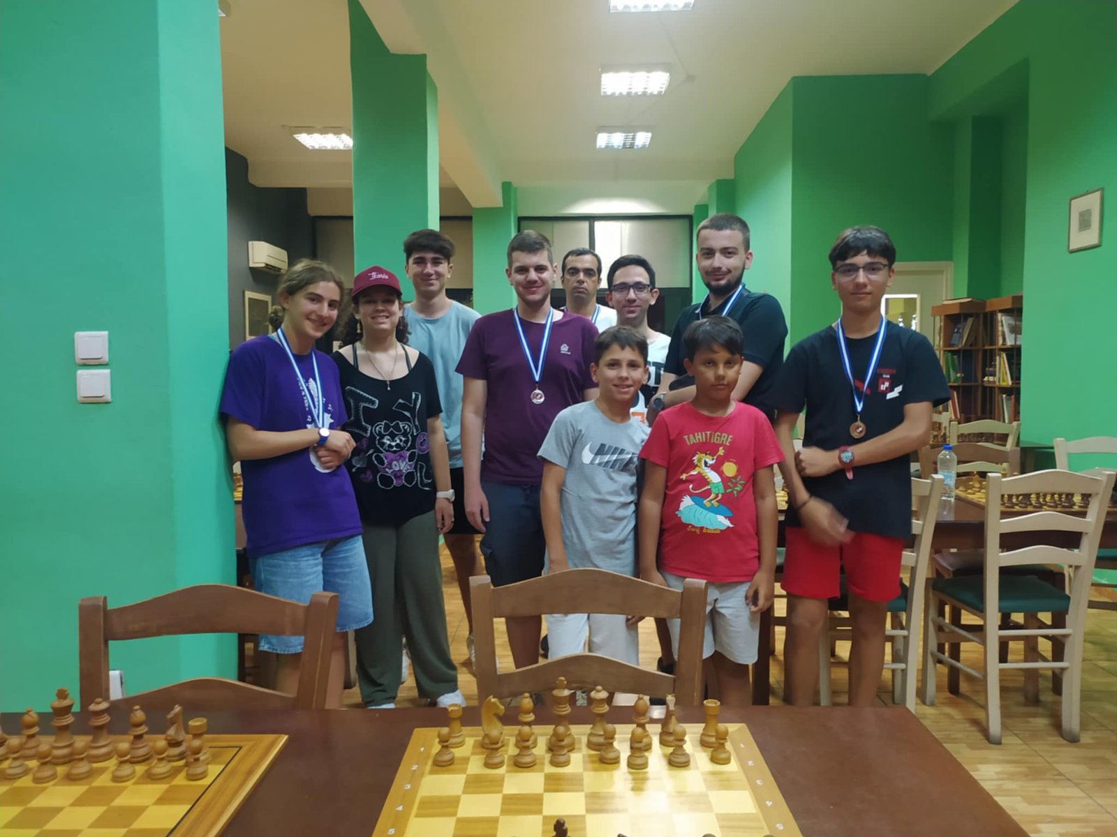 Το 1ο Rapid Ιουλίου Chess Square 2025-Αποτελέσματα