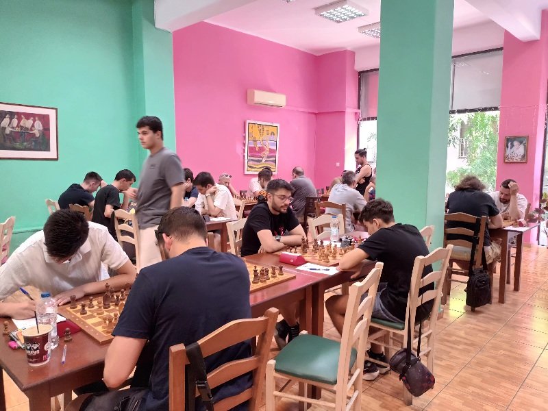 Σήμερα ο 6ος γύρος-1ο Καλοκαιρινό open Chess Square 2025