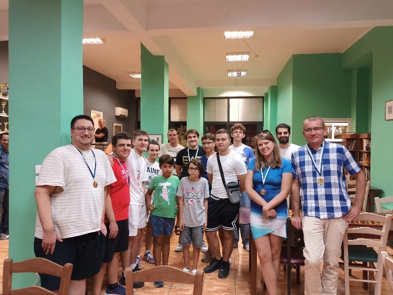 Το 3o RAPID ΑΥΓΟΥΣΤΟΥ 2025 CHESS SQUARE-Αποτελέσματα