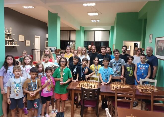Το Σκακιστικό Παιδικό –Νεανικό (κάτω των 18) – ΦΘΙΝΟΠΩΡΙΝΟ Rapid Chess Square 2025 Αποτελέσματα
