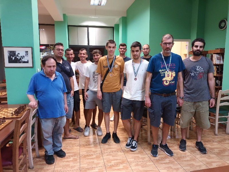 Tο 1o RAPID ΣΕΠΤΕΜΒΡΙΟΥ 2025 CHESS SQUARE-Αποτελέσματα