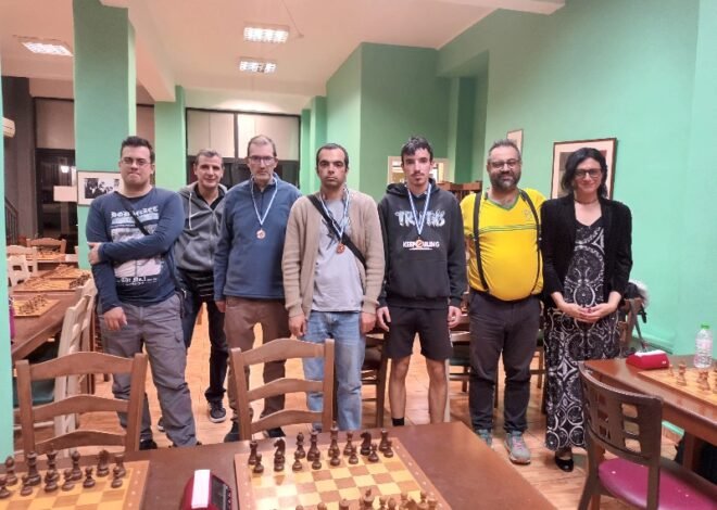 Το 1ο Rapid Οκτωβρίου Chess Square 2025-Αποτελέσματα