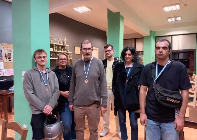 To 2o Rapid Σεπτεμβρίου Chess Square 2025-Αποτελέσματα