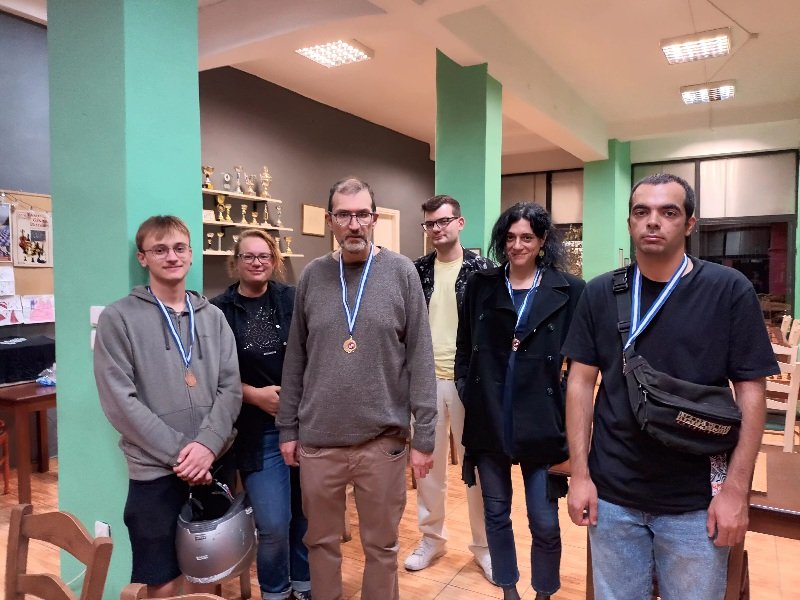 To 2o Rapid Σεπτεμβρίου Chess Square 2025-Αποτελέσματα