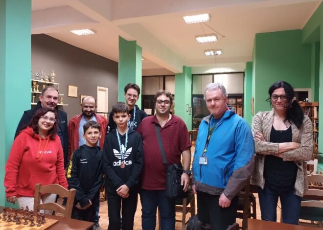 Το 1o RAPID ΝΟΕΜΒΡΙΟΥ 2025 CHESS SQUARE-Αποτελέσματα