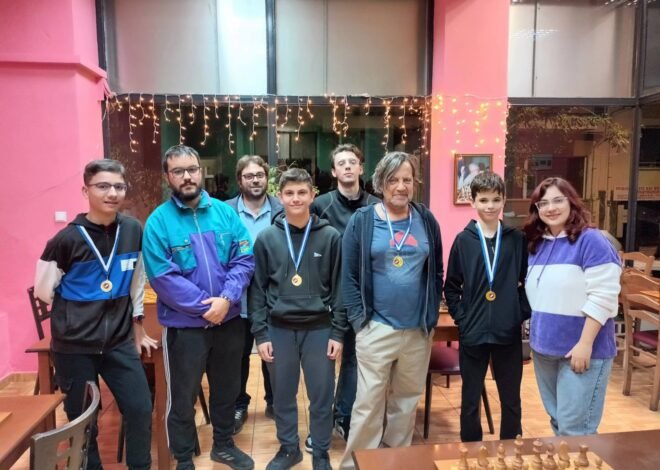 To 3ο RAPID ΝΟΕΜΒΡΙΟΥ 2025 CHESS SQUARE-Αποτελέσματα