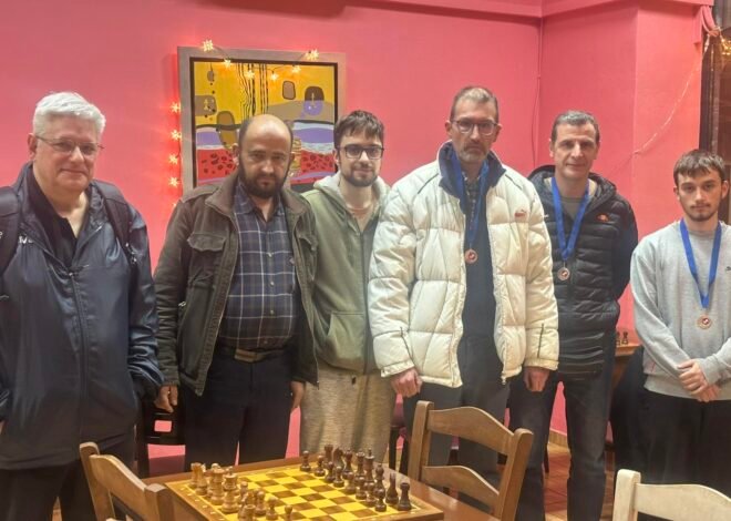 ΧΡΙΣΤΟΥΓΕΝΝΙΑΤΙΚΟ RAPID CHESSS QUARE 2025-Αποτελέσματα