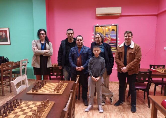 To 5ο RAPID ΝΟΕΜΒΡΙΟΥ 2025 CHESS SQUARE-Aποτελέσματα