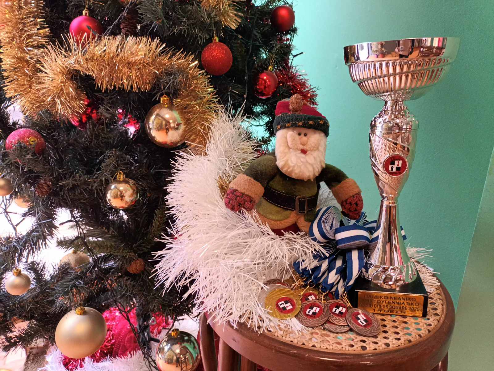 Σκακιστικό Παιδικό –Νεανικό (κάτω των 18)-ΧΡΙΣΤΟΥΓΕΝΝΙΑΤΙΚΟ Rapid Chess Square 2025