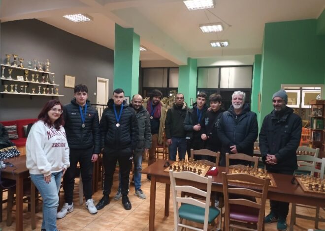 Το 1ο BLITZ ΙΑΝΟΥΑΡΙΟΥ CHESS SQUARE 2026-Αποτελέσματα