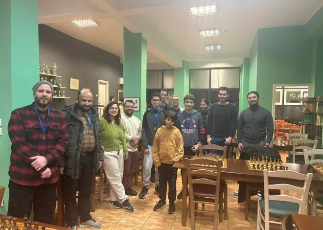 Tο 2ο Rapid Ιανουαρίου Chess Square 2026-Αποτελέσματα