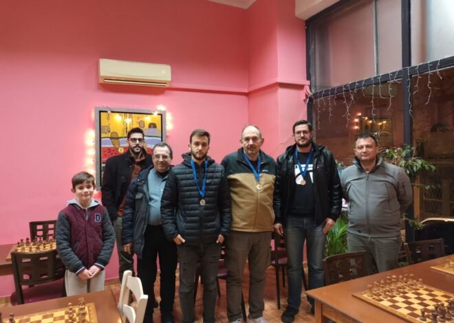1ο Rapid Ιανουαρίου Chess Square 2026-Αποτελέσματα