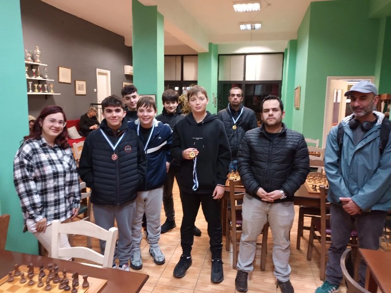 Tο1ο Rapid Φεβρουαρίου Chess Square 2026-Αποτελέσματα