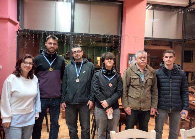 Tο 1o Rapid Μαΐου Chess Square 2026-Αποτελέσματα