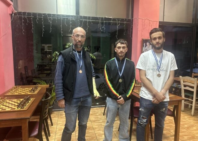Το 1ο Blitz Μαΐου Chess Square 2026-Αποτελέσματα
