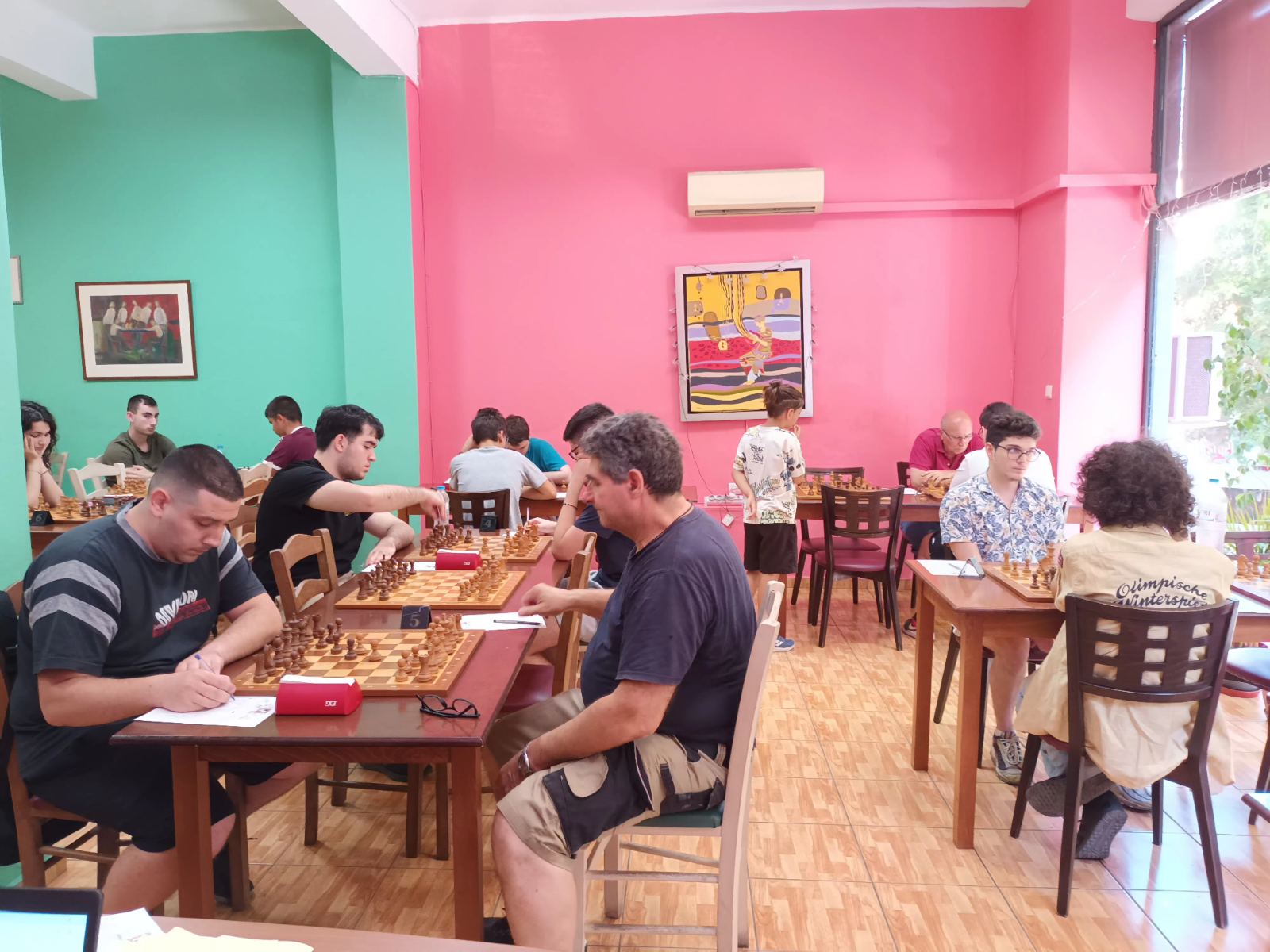‘Αρχισε σήμερα 1o Καλοκαιρινό open Chess Square 2026