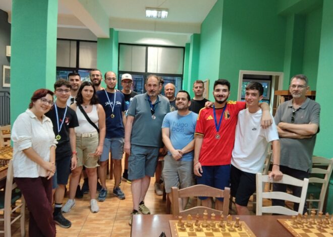 Το 1ο Blitz Ιουλίου Chess Square 2026-Αποτελέσματα