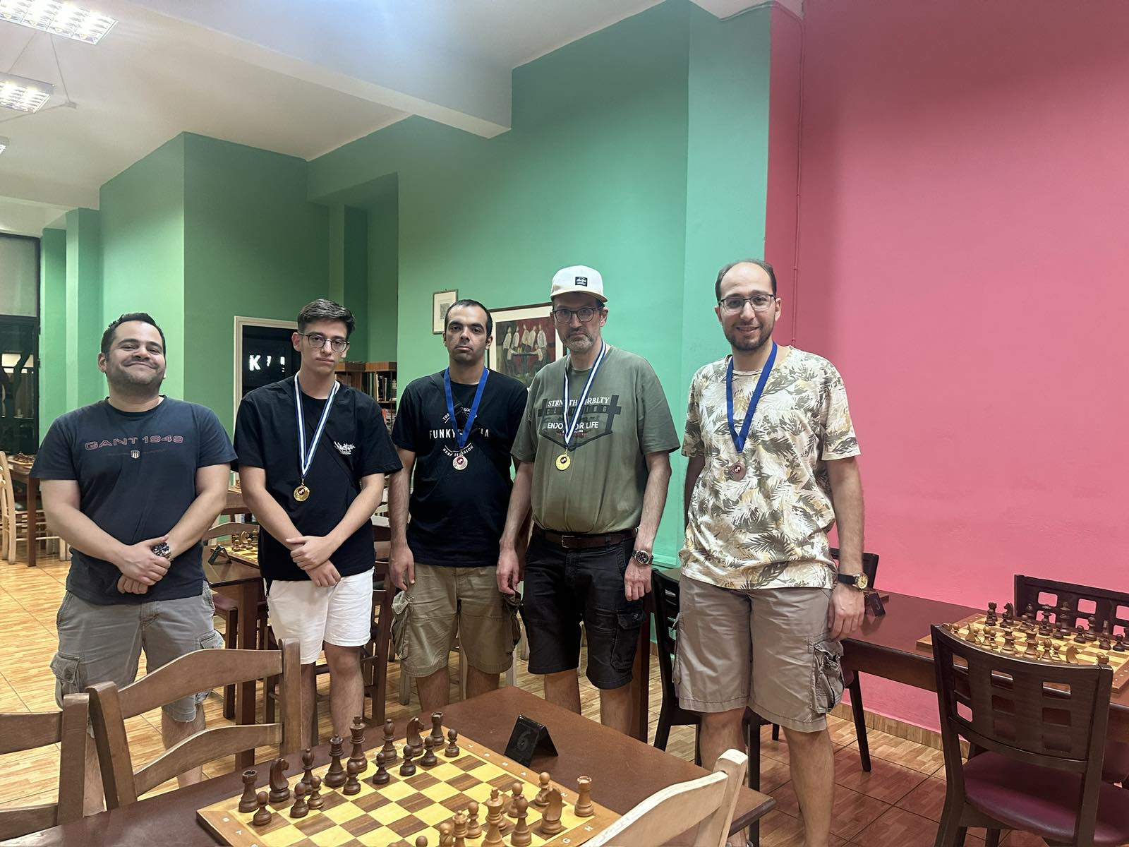 Το 1ο Rapid Ιουλίου Chess Square 2026-Αποτελέσματα.