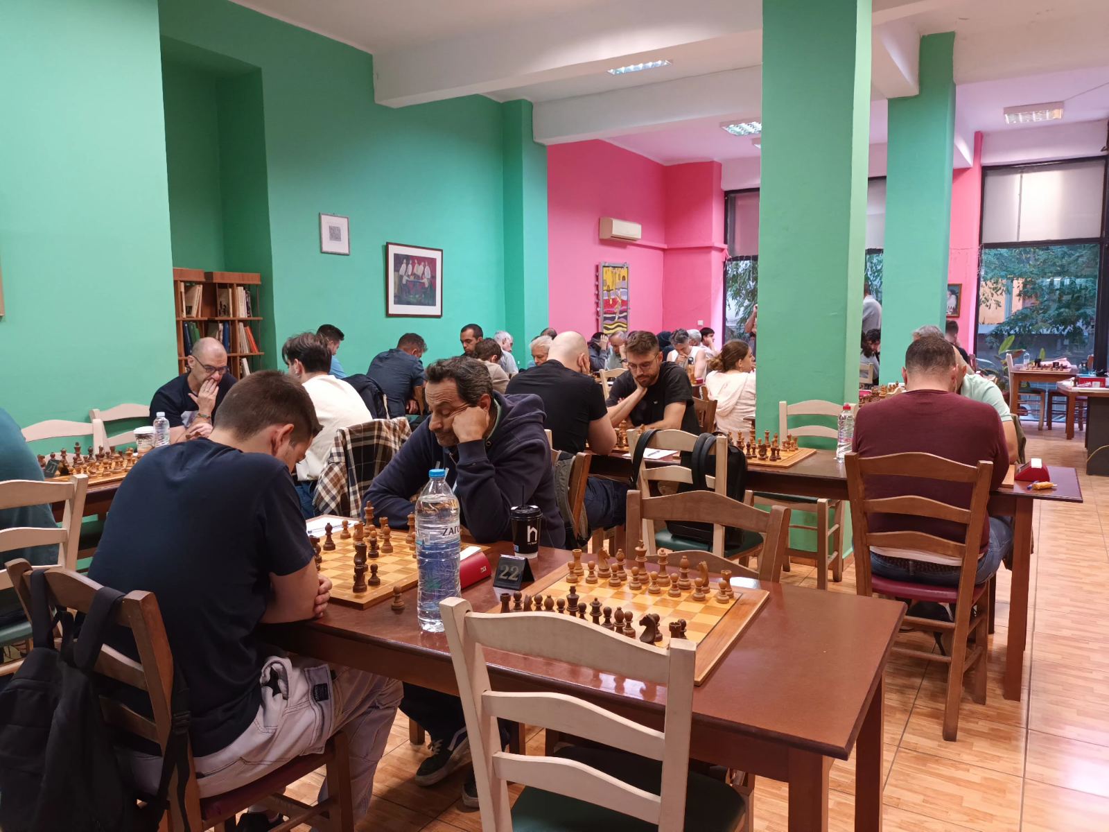 Συνεχίζονται οι διοργανώσεις των  εβδομαδιαίων τουρνουά κλασικού & γρήγορου χρόνου